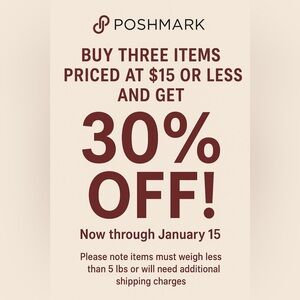 Promotional Offer Sign